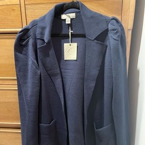 By Design medium navy cardigan